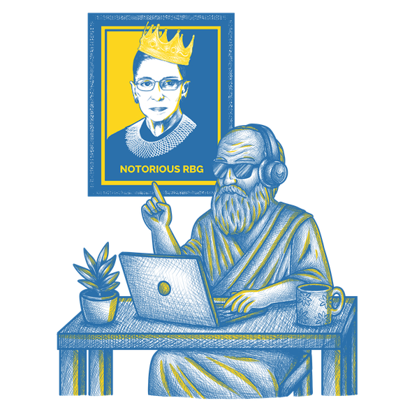 Team collaboration illustration